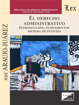 cover image of El derecho administrativo